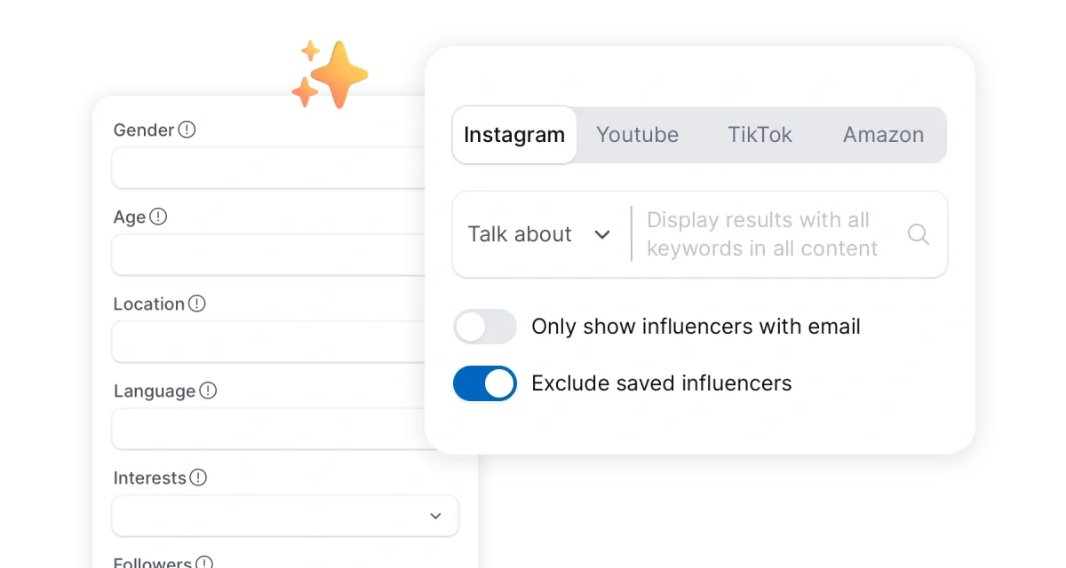 Influencer Search