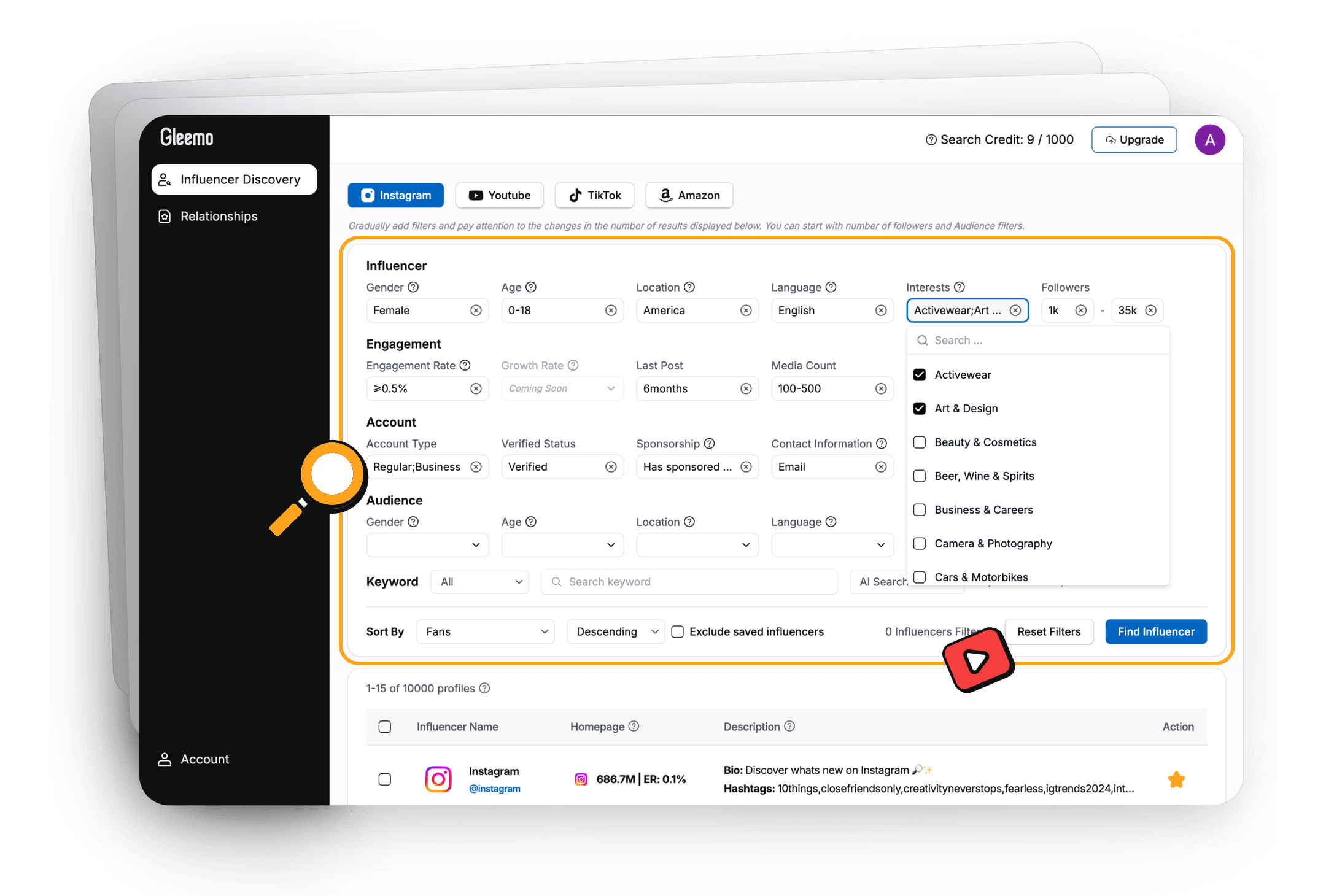 Influencer Discovery Made Simple with Free Influencer Finder
